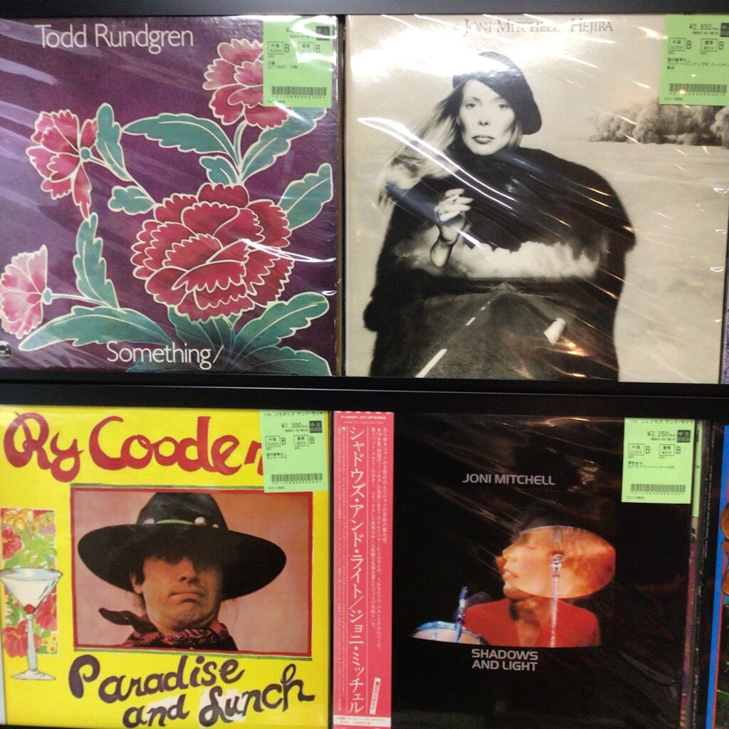 中古レコード】約60枚､本日はロック国内盤中心にレコード放出しました