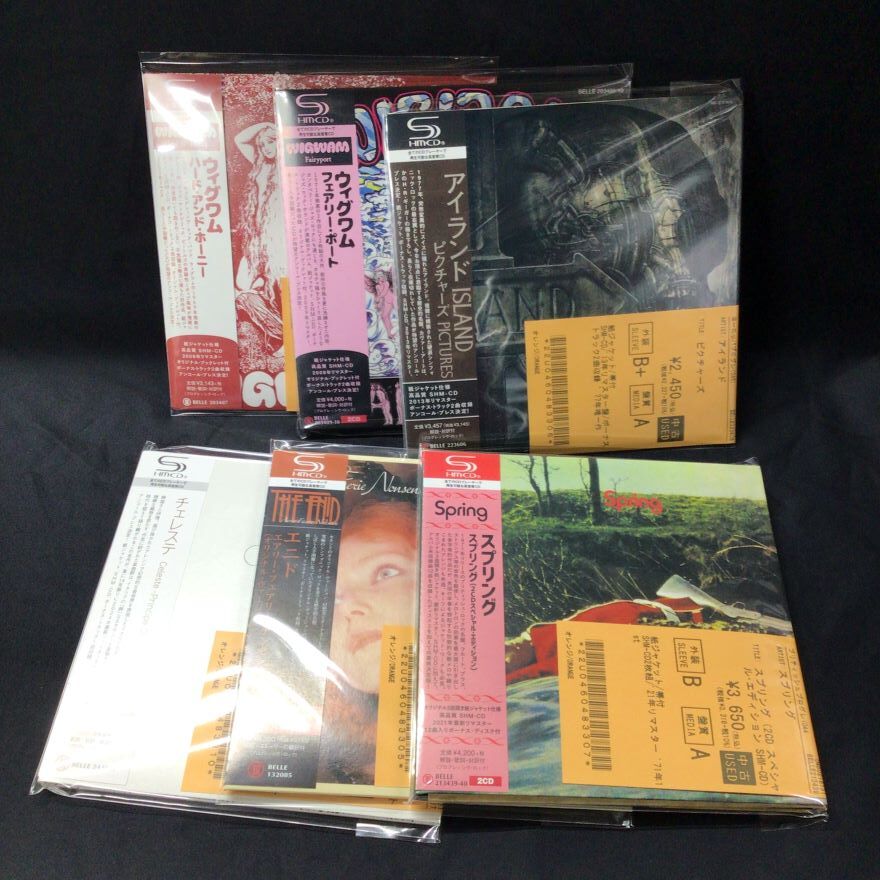 スプリング 洋楽 国内 紙ジャケ SHM-CD m0o2258