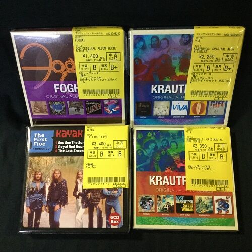 中古】TANGERINE DREAM高音質紙ジャケ、AUNT MARY、KAYAK、フンカ