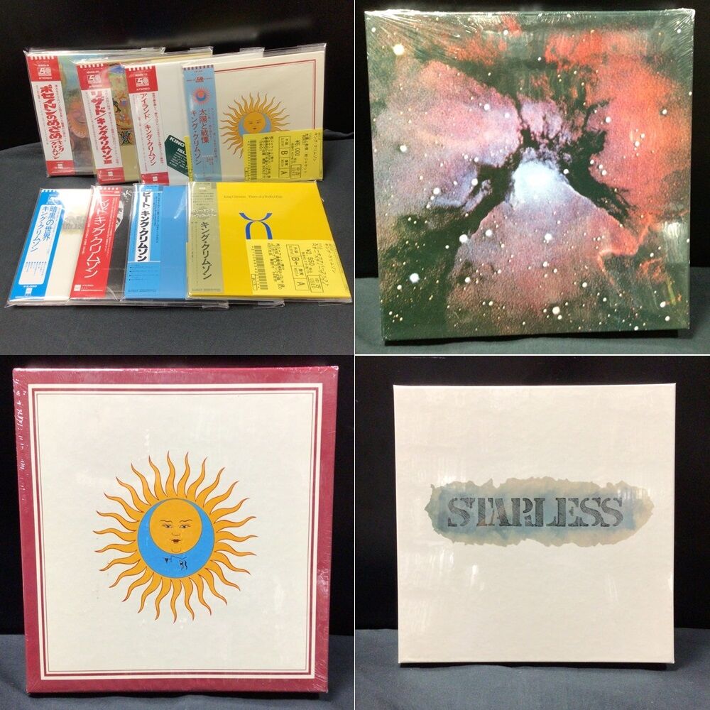 中古】KING CRIMSON: 紙ジャケMQA-CD, 40周年記念BOX未開封品 中古】KING CRIMSON: 紙ジャケMQA-CD, 40周年記念BOX未開封品