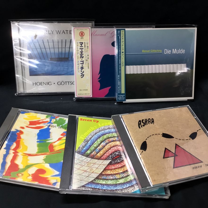 中古CD】ASHRA関連、テクノなど希少廃盤CDまとまって入荷しました