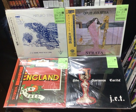 中古レコード】イタリア中心に約60枚店頭出しいたしました♪(2026.5.19
