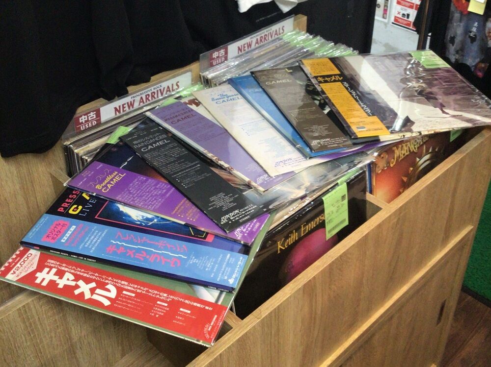 中古レコード】国内盤帯付を中心に約40枚投入いたしました♪(2025.10.1
