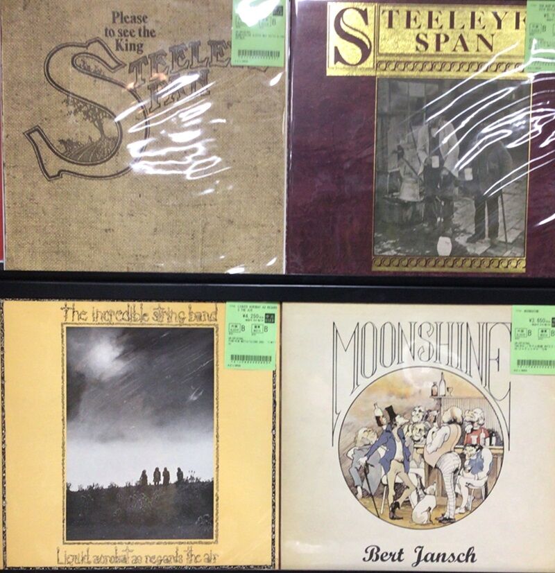 中古レコード】UK FOLK/TRAD系を中心に約60枚投入いたしました