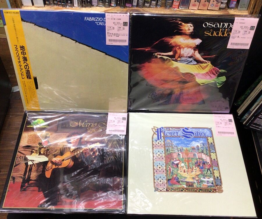 中古レコード】本日も各国の新着中古レコード約120枚投入いたしました