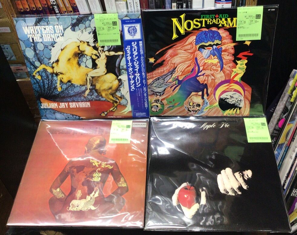 中古レコード】本日はさらにUK中心に約50枚追加投入いたしました