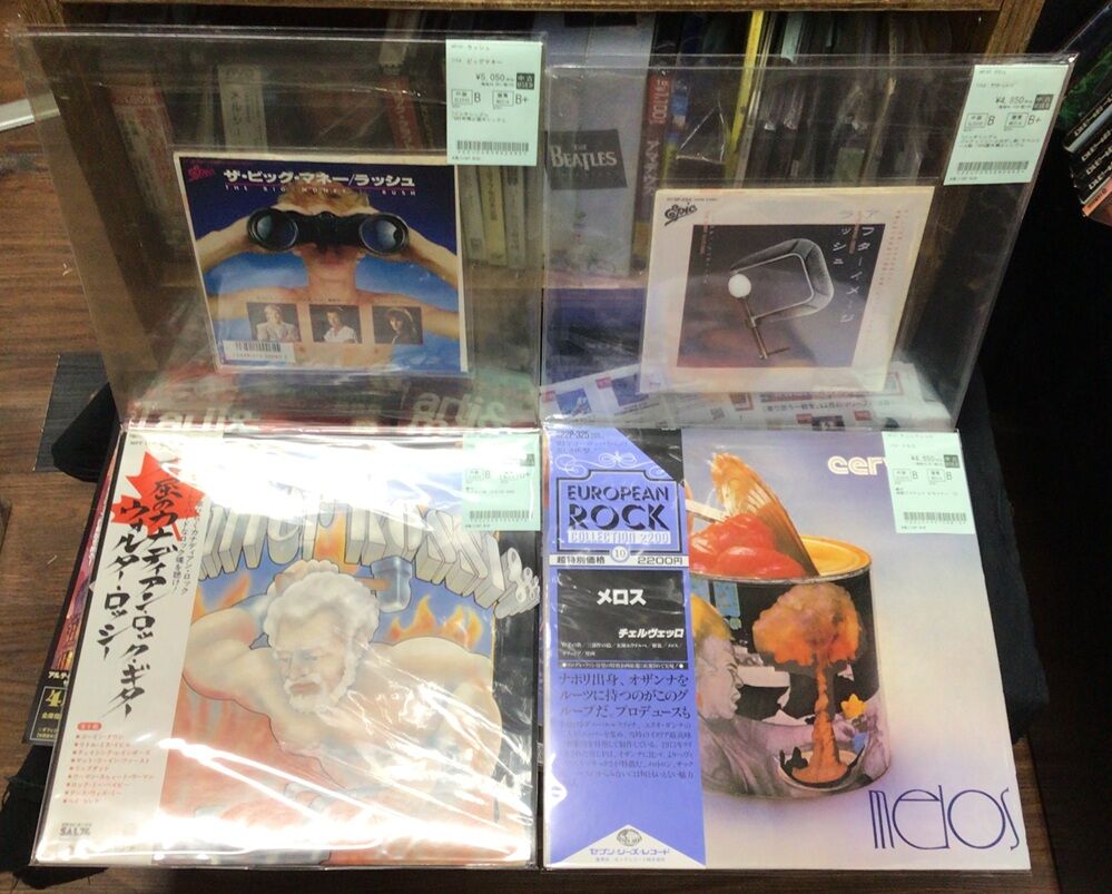 中古レコード】輸入盤,国内盤,リイシュー盤併せて約30枚投入いたしまし