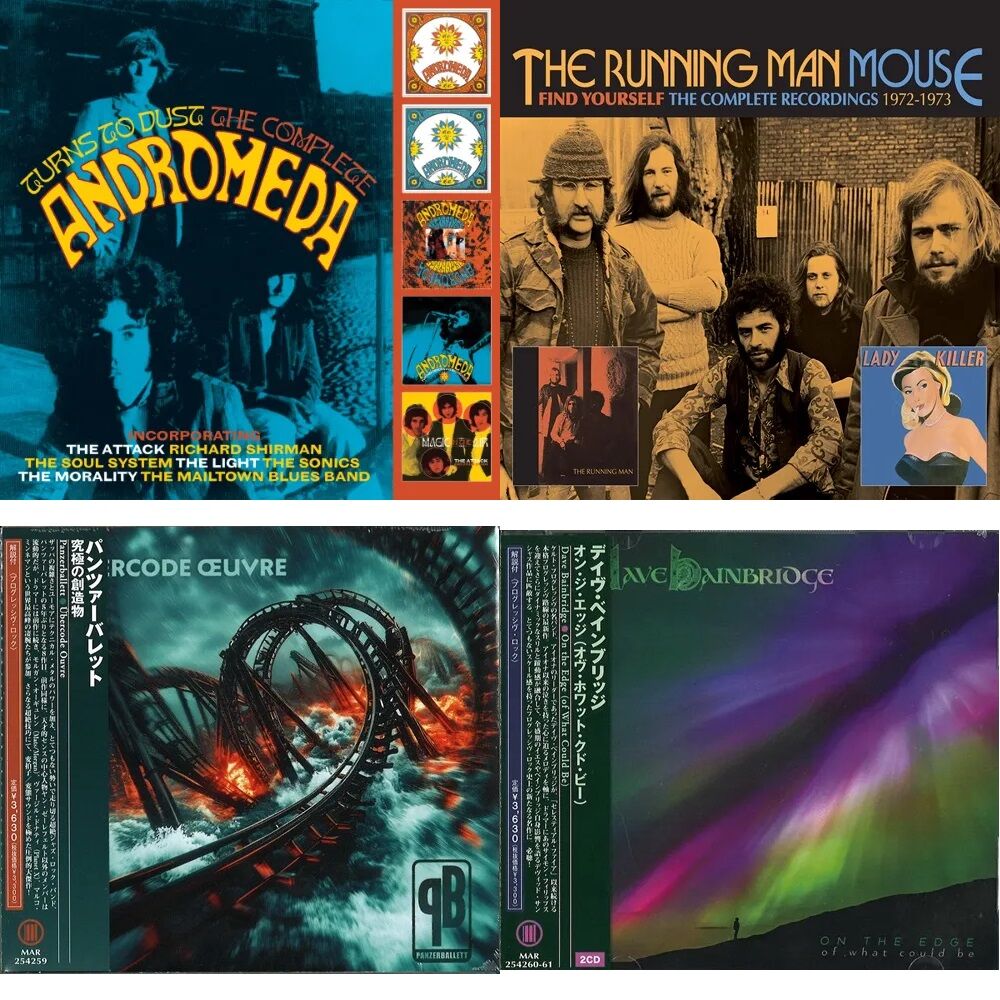 新品CD】 ANDROMEDA 5CDボックスや パンツァーバレット など延期してい