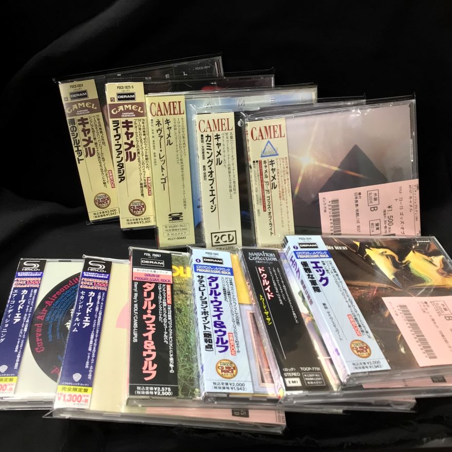 中古CD】旧規格中心に各国のプログレ140枚ほど入荷しました！(2026/3/4