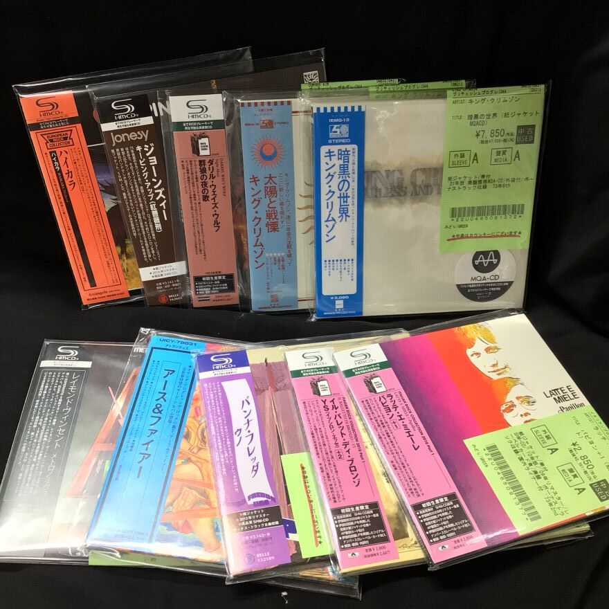 中古CD】紙ジャケ中心にプログレCD30枚ほど入荷しました(2026/2/21