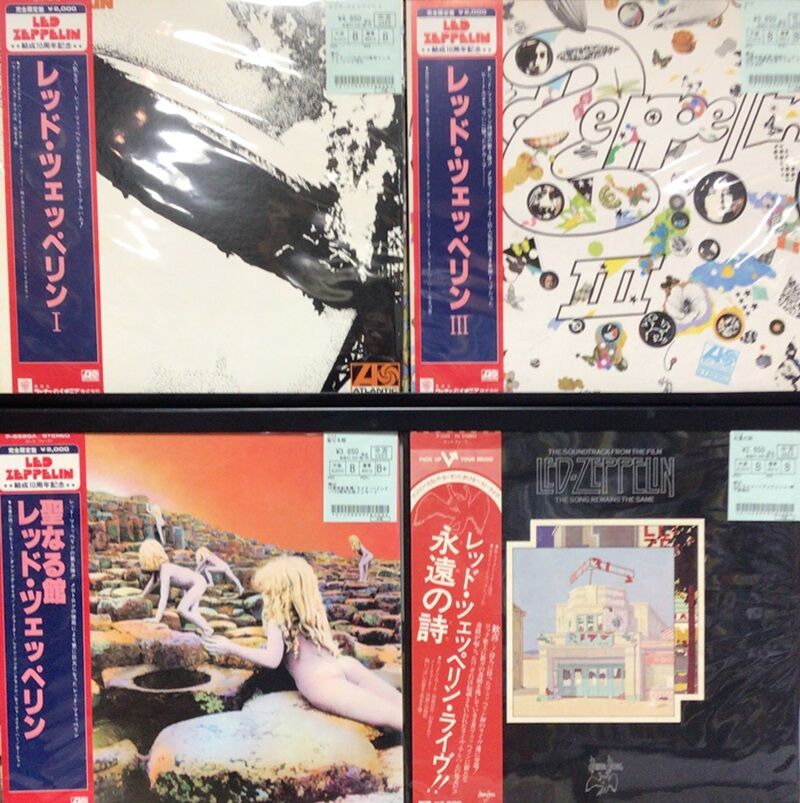 中古レコード】プログレ,ハードロック,ロックの名盤国内盤中古レコード