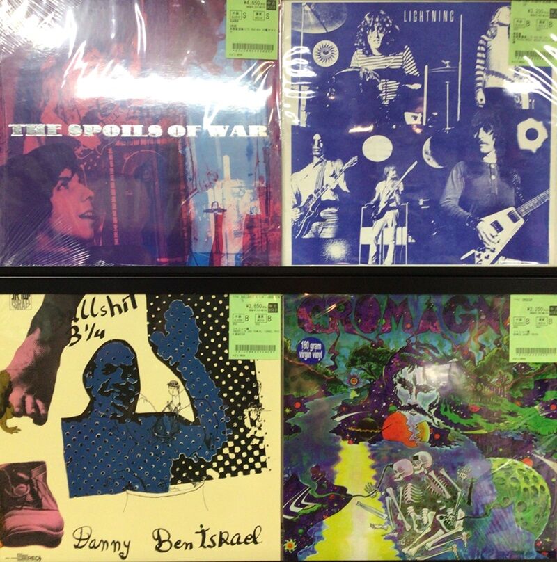 中古レコード】US PSYCHリイシュー盤を中心に約50枚投入いたしました