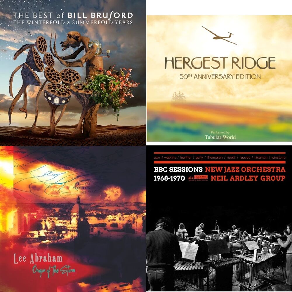 新品】 BILL BRUFORD , TUBULAR WORLD , LEE ABRAHAM など輸入盤新譜