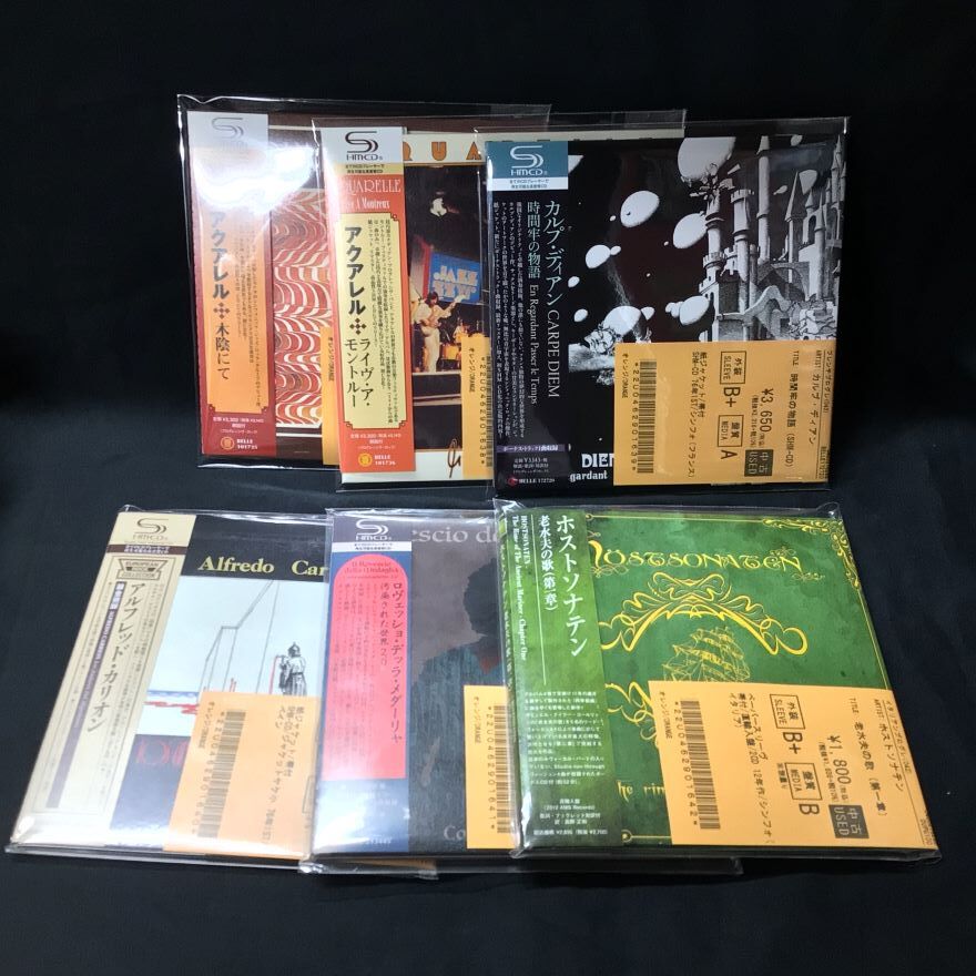 中古CD】日本人プログレ中心にまとまって入荷！レアタイトルあり