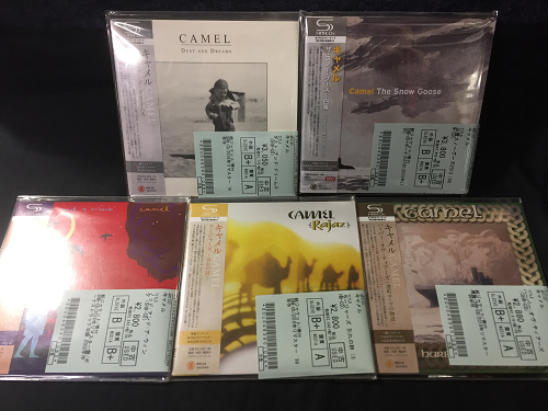 英プログレ Camel 国内盤紙ジャケット ボックスセット 中古】CAMELのSHM‐CD紙ジャケット一挙入荷！(2022.11.10) : ディスク