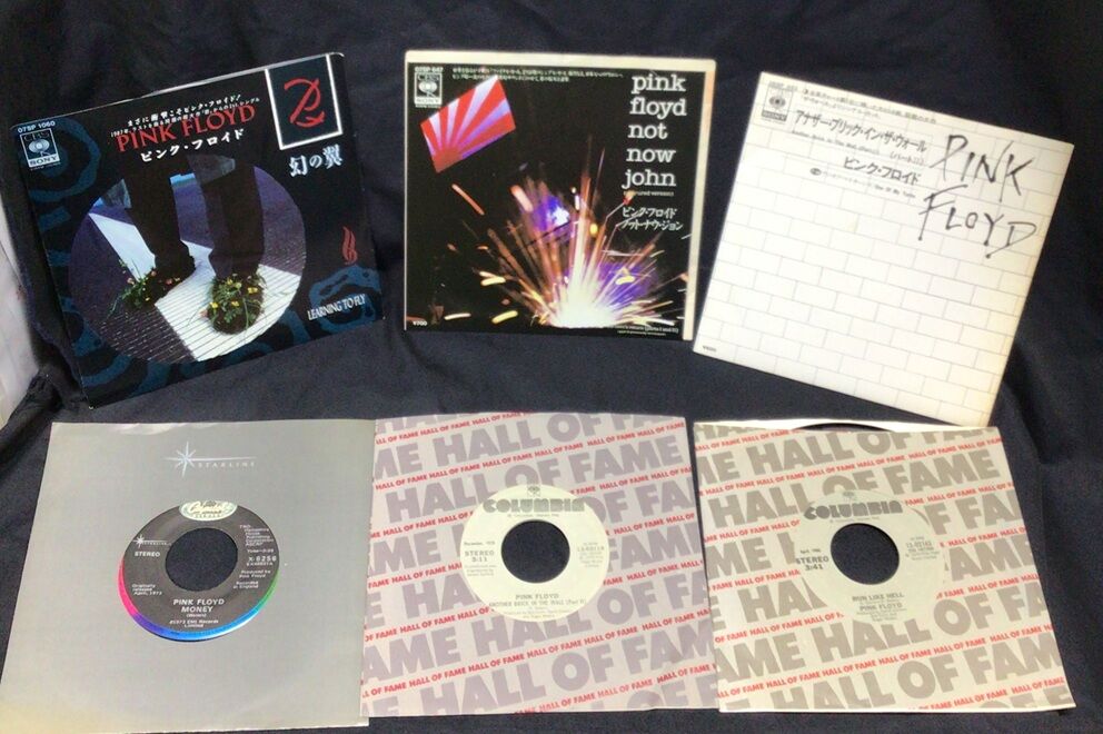 Pink Floyd アナログレコード 7枚セット 中古レコード】我らがPINK FLOYD(ピンクフロイド)の7インチレコードが