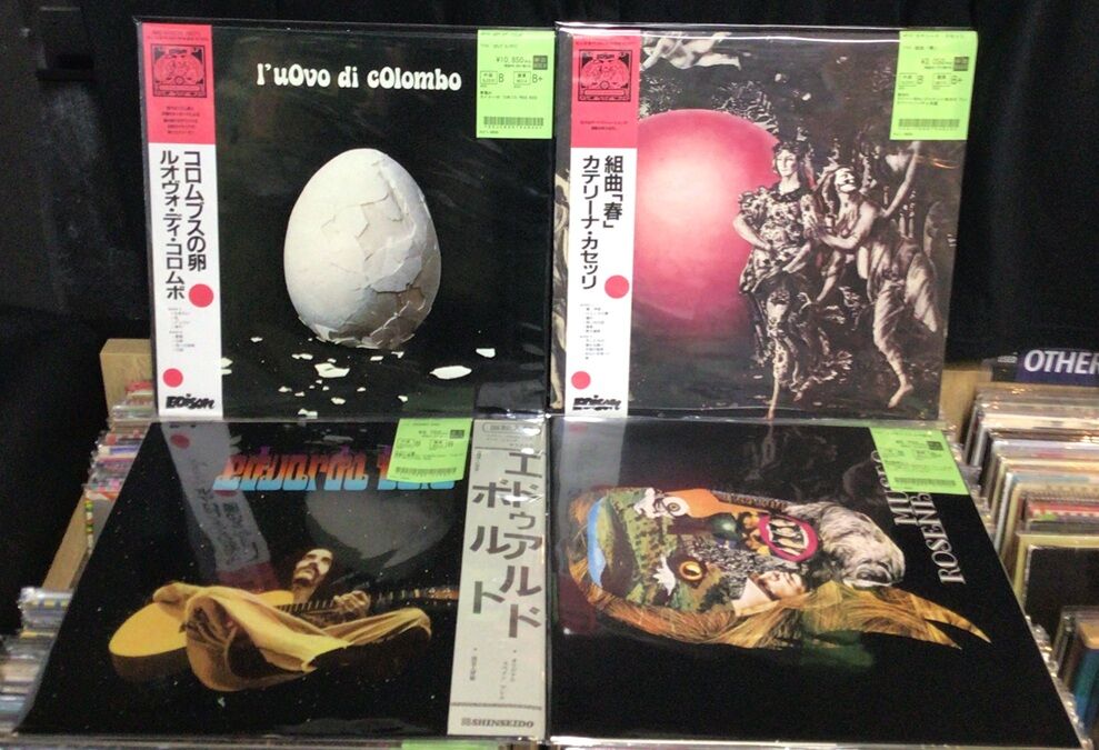 中古レコード】ITALY,EURO中心に約50枚店頭出しいたしました♪(2026.5