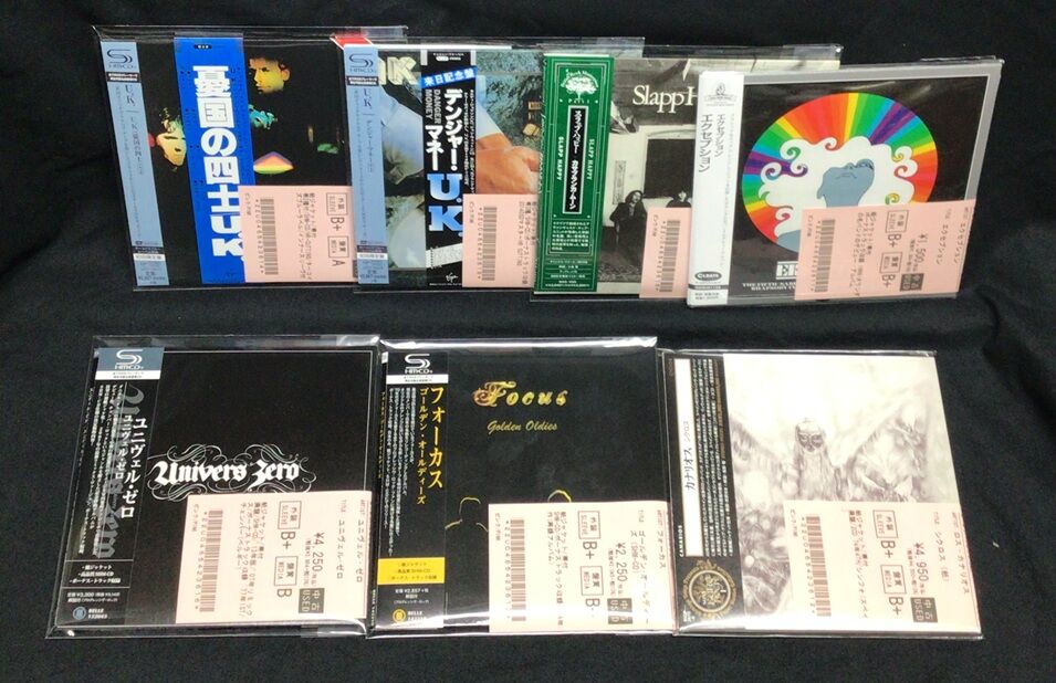 中古CD】紙ジャケ中心に約30枚投入いたしました♪(2026.3.11