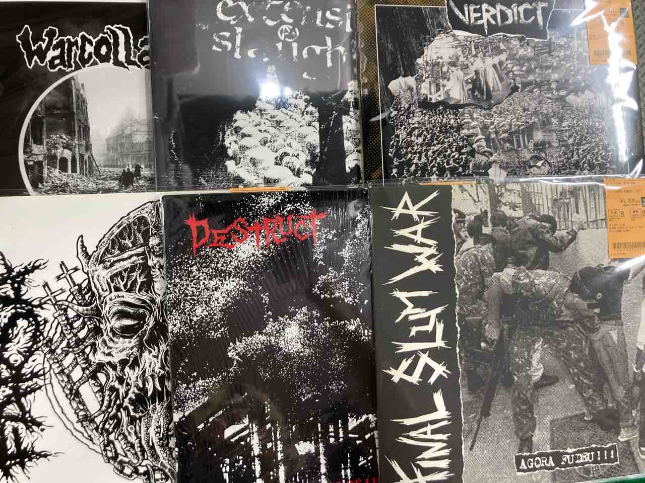 D-BEAT/CRUST多めで中古レコード入荷!! : ディスクユニオン新宿パンク
