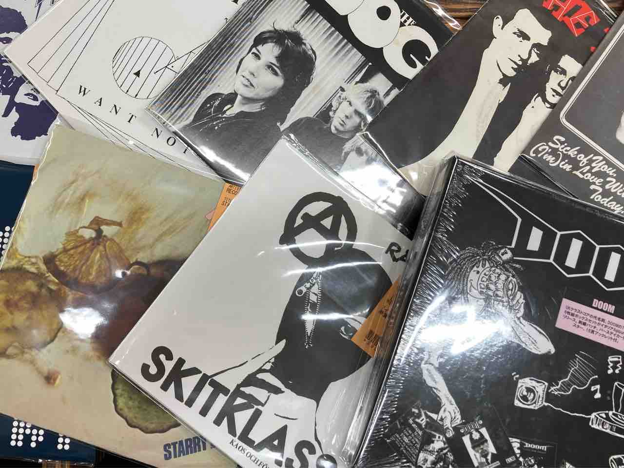 PUNK 初版 POWERPOP/PUNK/HCを中心に中古7インチがまとまって入荷