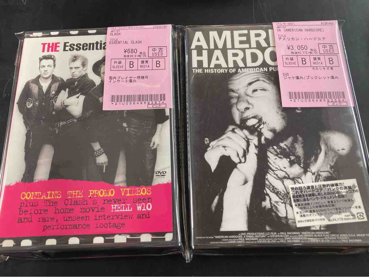 中古DVD少量入荷いたしました！ : ディスクユニオン新宿パンクマーケット