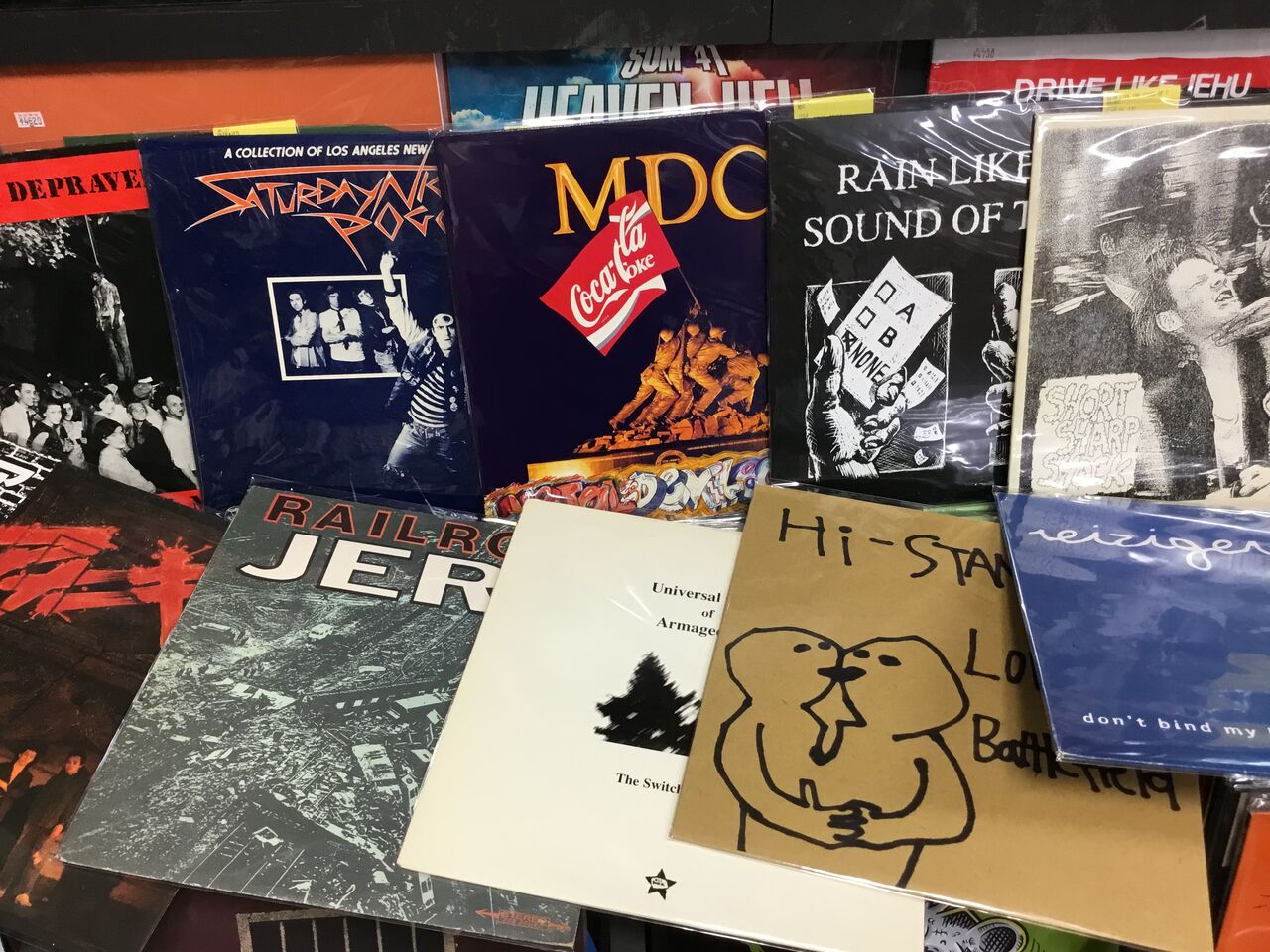 またまたPUNK/HCの中古レコードが入荷！ : ディスクユニオン新宿パンク