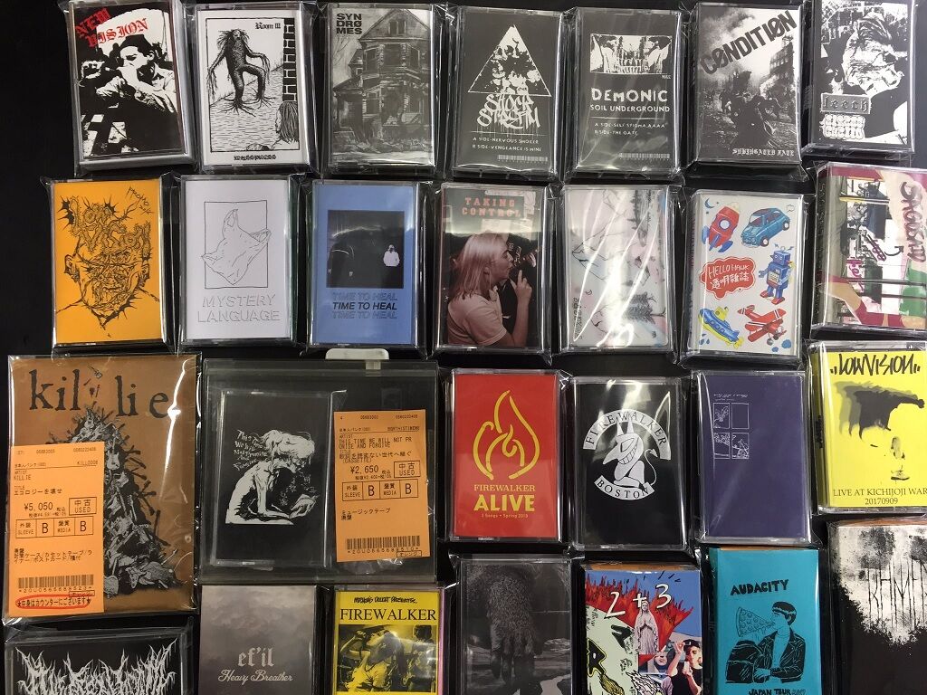 EMO/HARDCOREなどの中古カセットテープ入荷致しました EMO/HARDCOREなどの中古カセットテープ入荷致しました