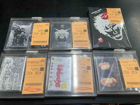 国内バンドのレアなカセットが入荷!! : ディスクユニオン新宿