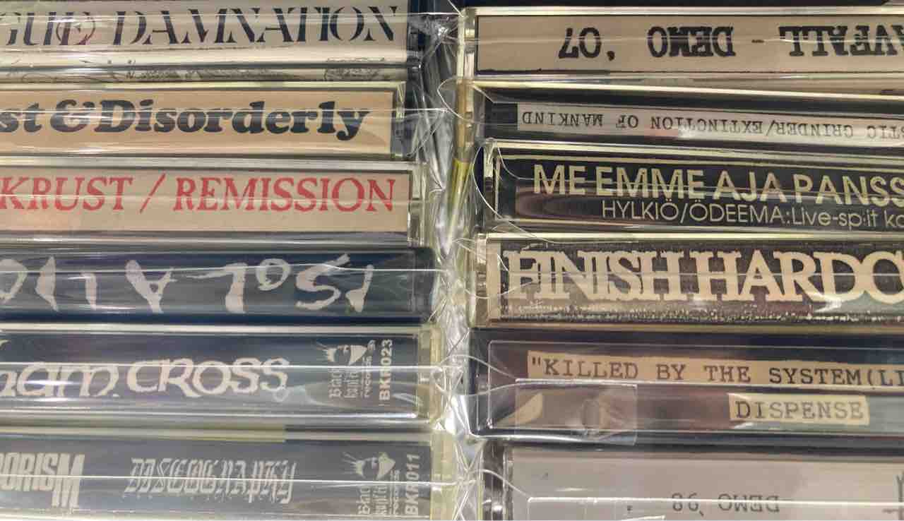 CRUST中心にカセット入荷!! : ディスクユニオン新宿パンクマーケット