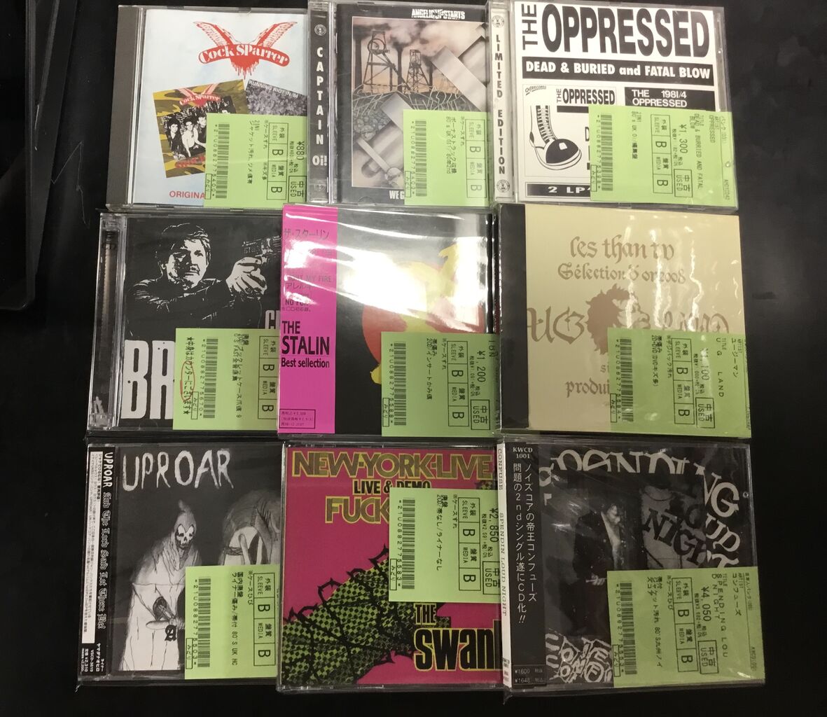 国内HC/Oiを中心に中古CD大量入荷!!① : ディスクユニオン新宿パンク