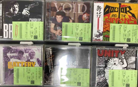 W*O様 CDコレクションまとめ売り 80'S～90'S/POWERVIOLENCE/CHAOTIC/激情などの中古CDが大量入荷