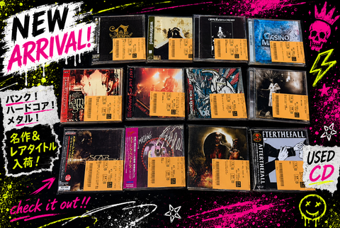 メタルコア/スクリーモ/デスコアなどの中古CDが大量入荷！！③