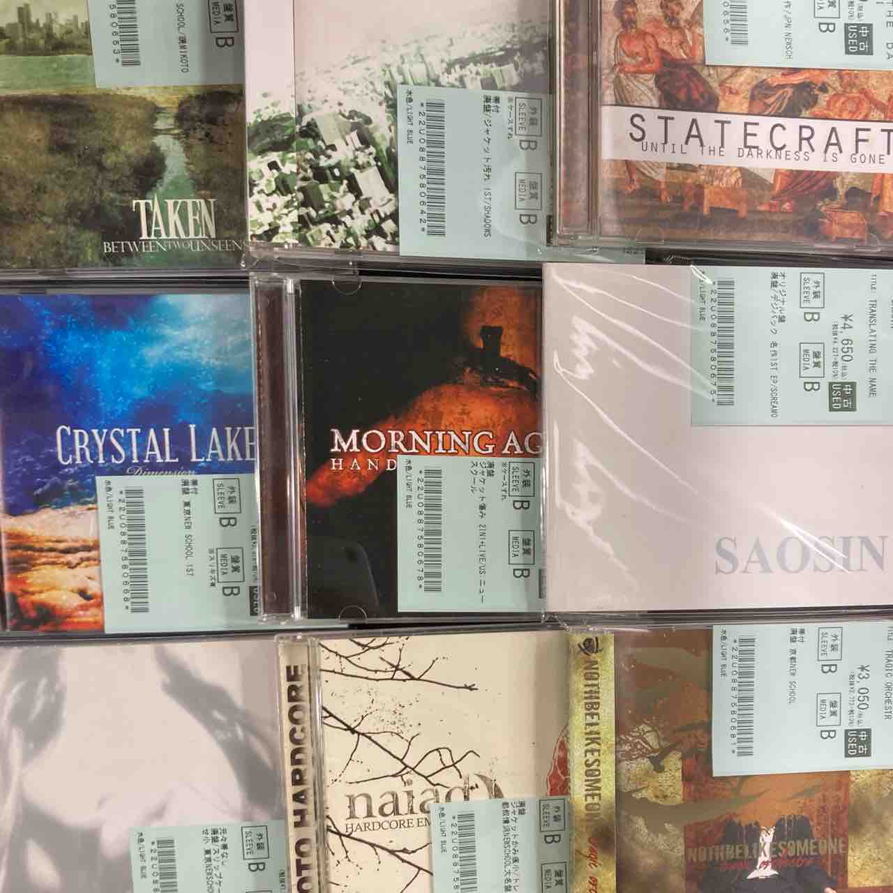 叙情派NEWSCHOOL/METALCORE/SCREAMOなどの中古CDが入荷♡ : ディスク