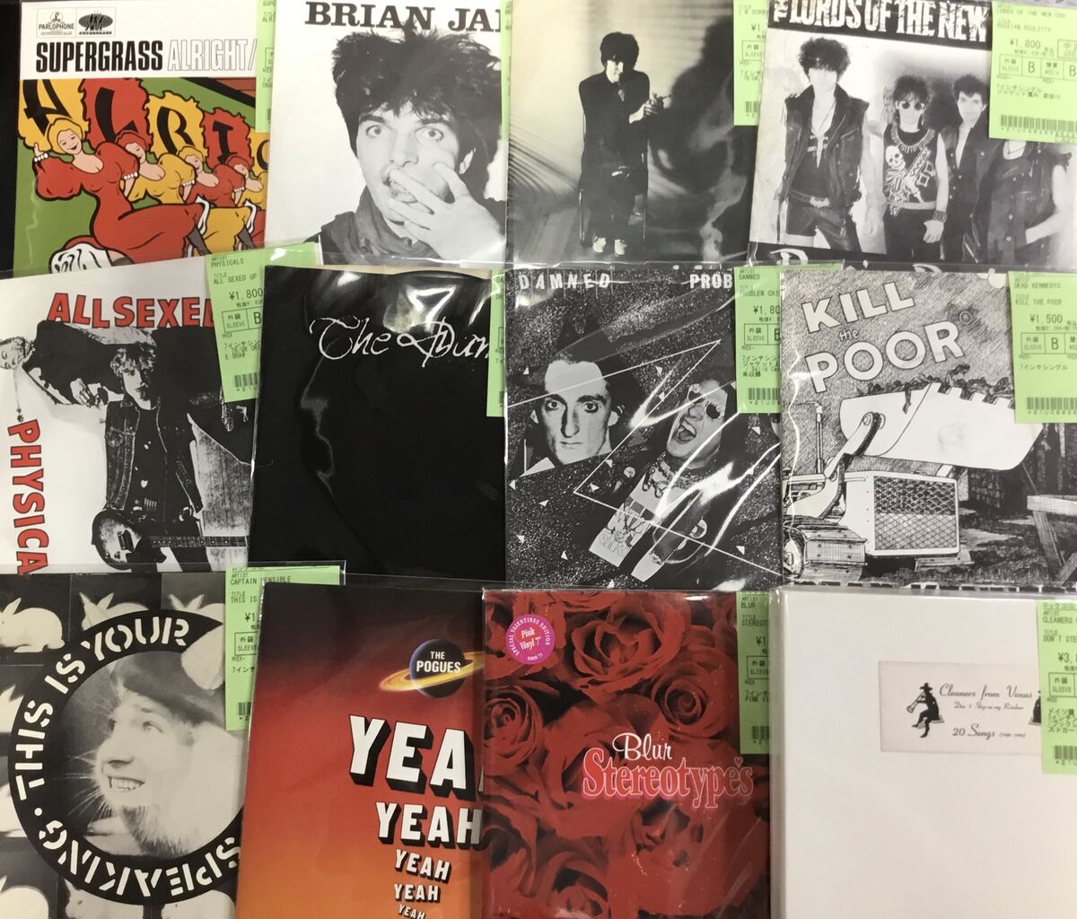 70'S PUNKやPUNK、ROCKなどの7インチシングル入荷！ : ディスク
