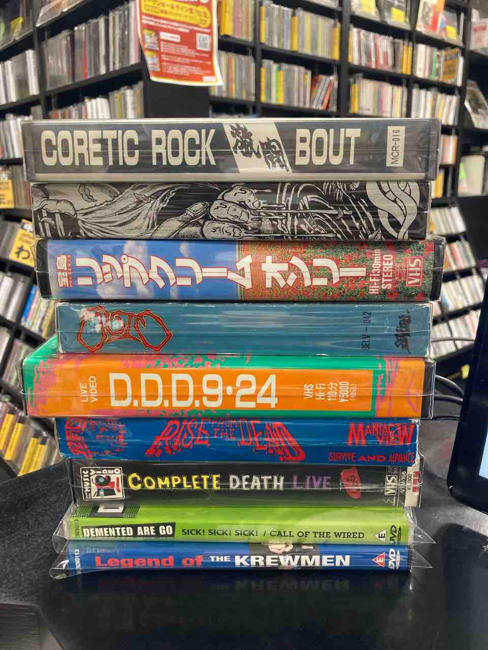 国内PUNK中心に中古VHS/DVD入荷いたしました！ : ディスクユニオン新宿