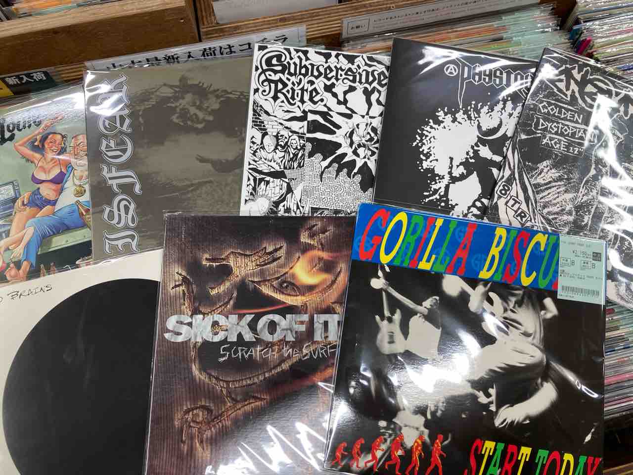 PUNK　メロコア　レコード MELODIC/CRUST/ROCK/REGGAEなど中古レコード大量入荷