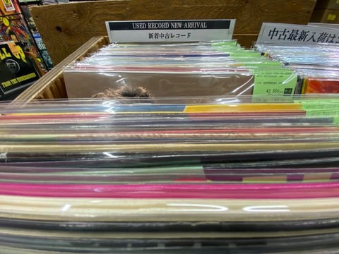 70's PUNK / GARAGEを中心に中古LPが100枚オーバー入荷