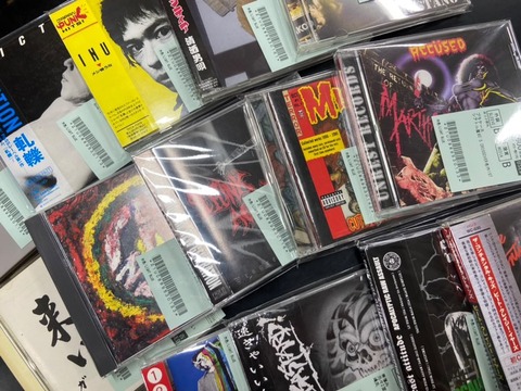 国内HCや80'US HCを中心に、好内容なラインナップで中古CD大量 国内HCや80'US HCを中心に、好内容なラインナップで中古CD大量
