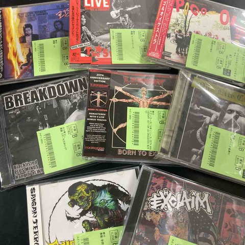 速いヤツと重いヤツ多めで中古CDがまとまって入荷！！ : ディスク