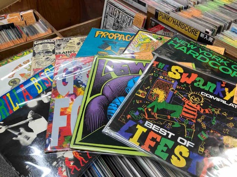 H8000 comp LP nyhc レコード OLDSCHOOL/YOUTHCREW/Early NYHC レコード高価買取リスト