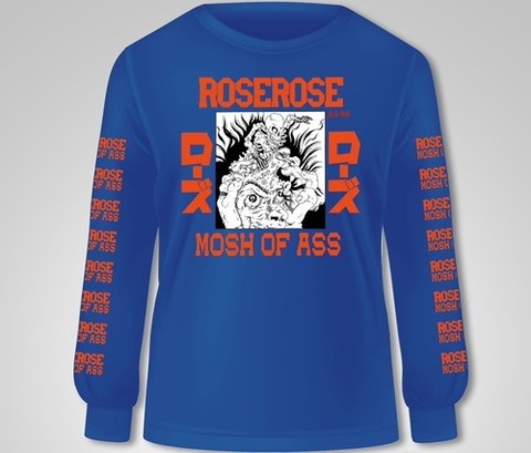ROSEROSE MOSH OF ASS レコード Tシャツ ローズローズ ローズローズの公式Tシャツが入荷！ : ディスクユニオン新宿パンク