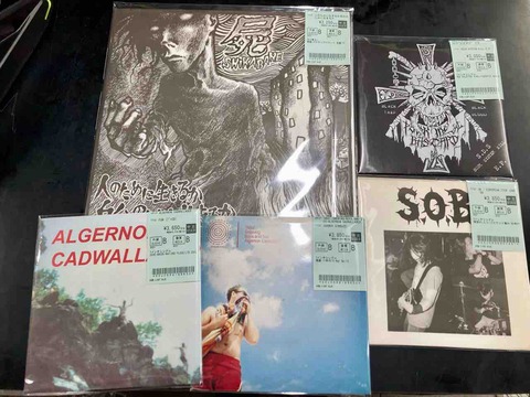 EMO～激情～JAPANESE HARDCOREまで新着中古レコード入荷いたし