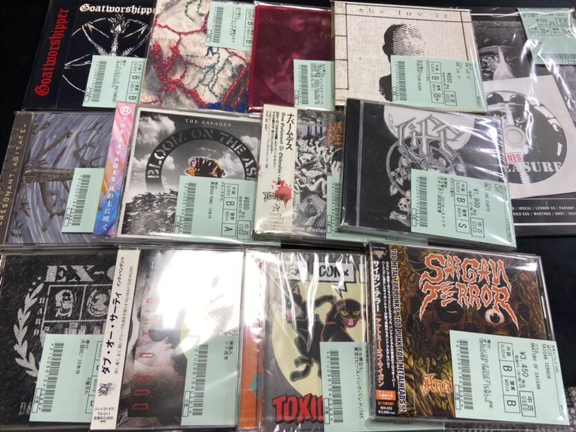 本日も中古CDが入荷！ : ディスクユニオン新宿パンクマーケット
