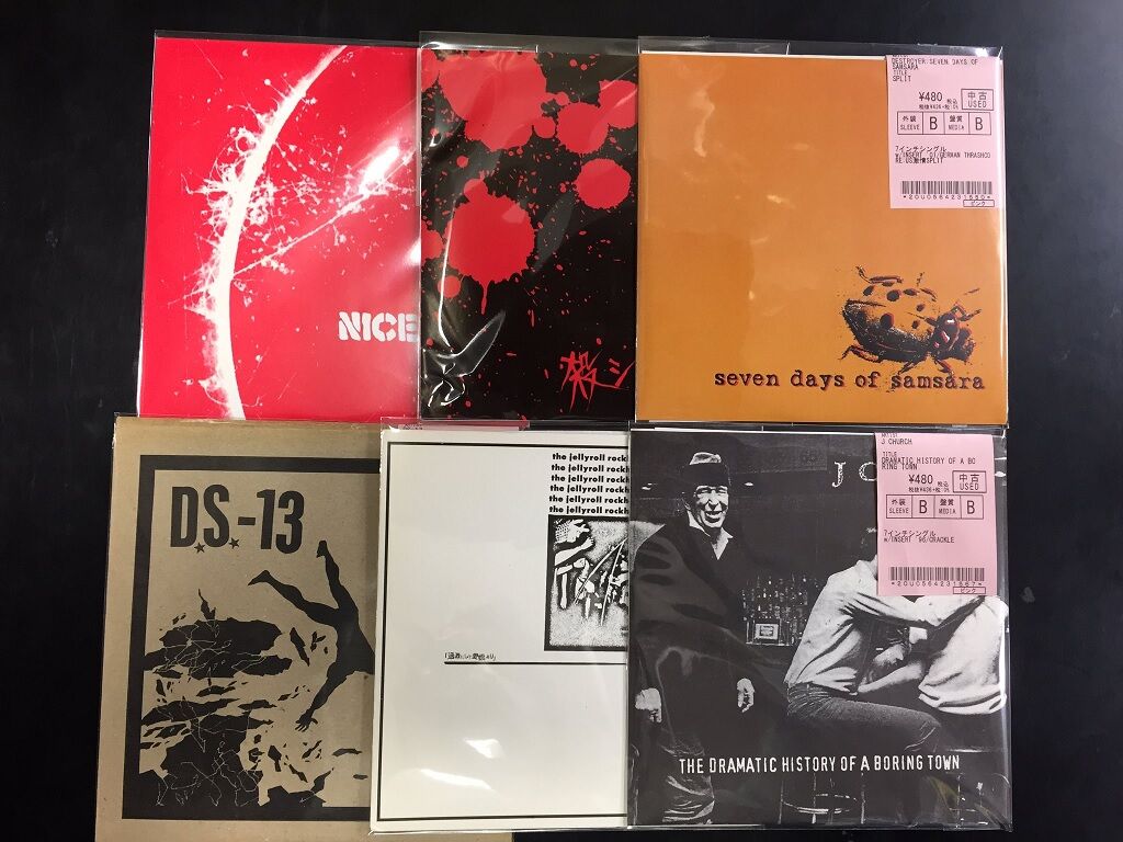 PUNK/HARDCOREを中心に中古7インチ入荷致しました！ : ディスク