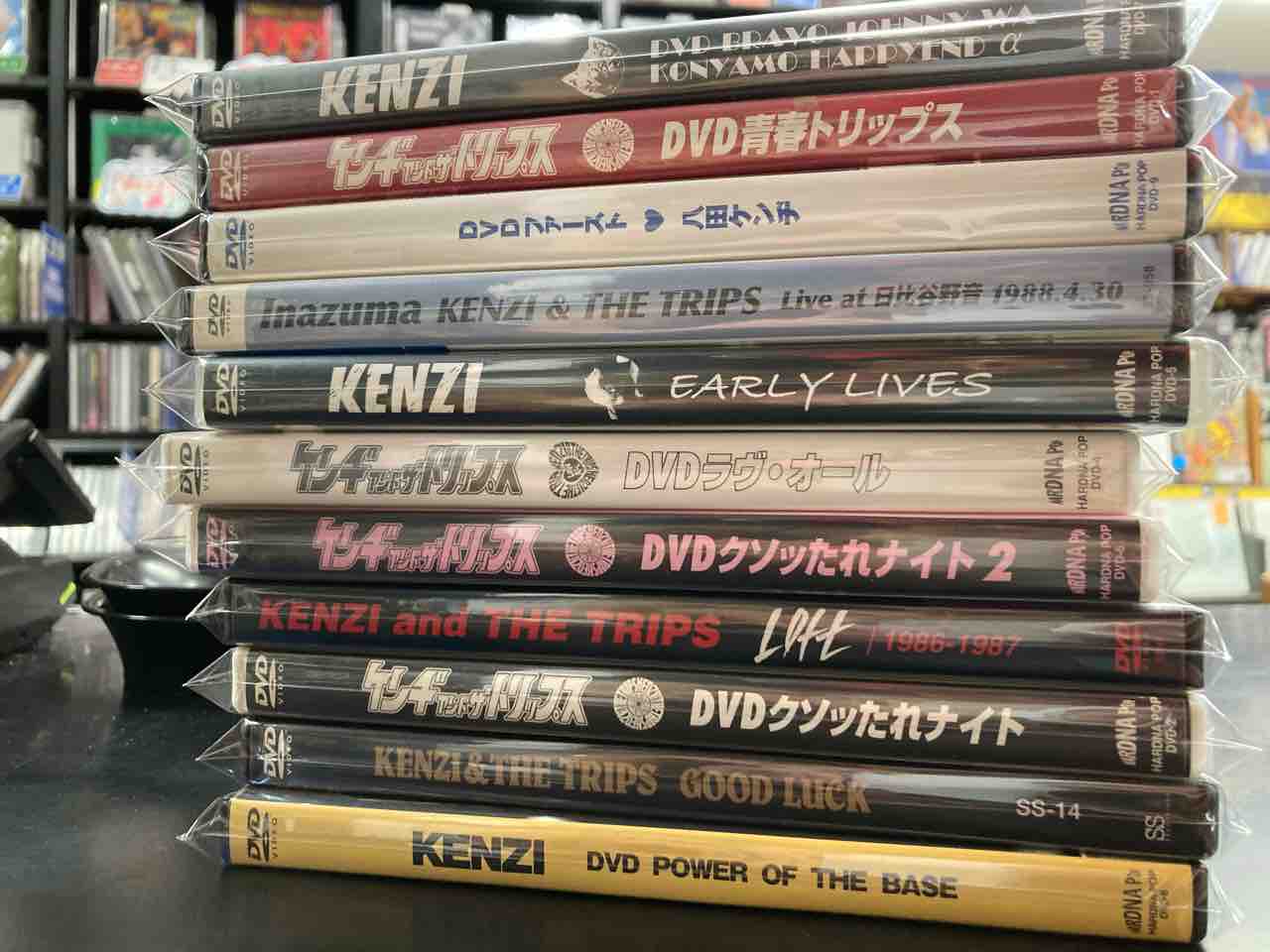 KENZI/KENZI&THE TRIPSのDVDがまとまって入荷！！ : ディスクユニオン