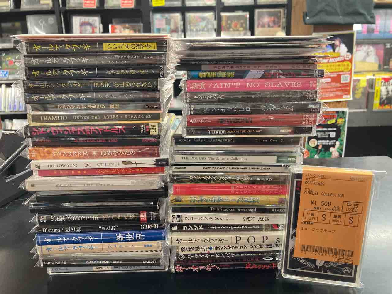 国内PUNK中心に中古CD/DVD/カセットが入荷いたしました！ : ディスク 