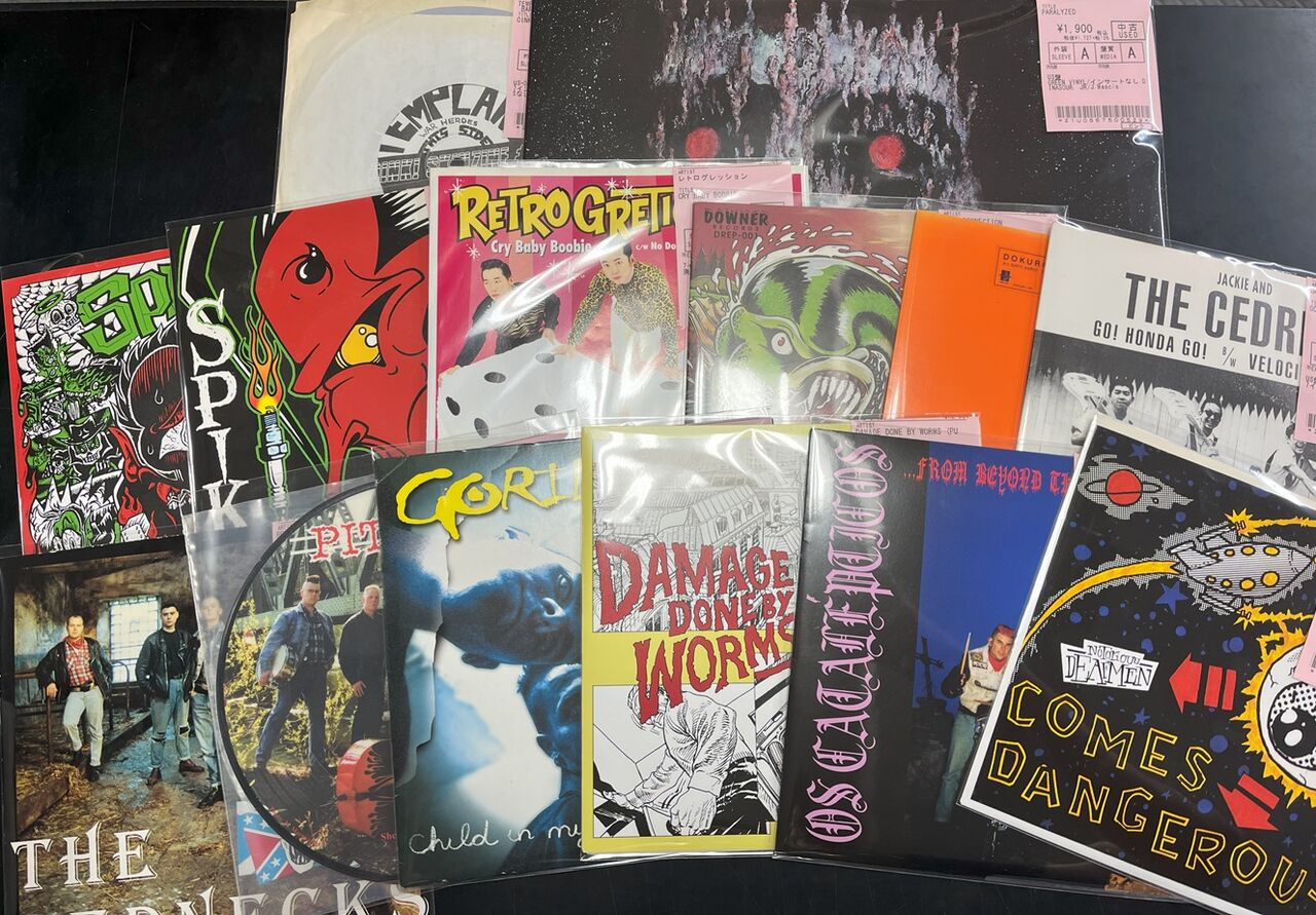 PSYCHOBILLYを中心に中古7インチが入荷！ : ディスクユニオン新宿