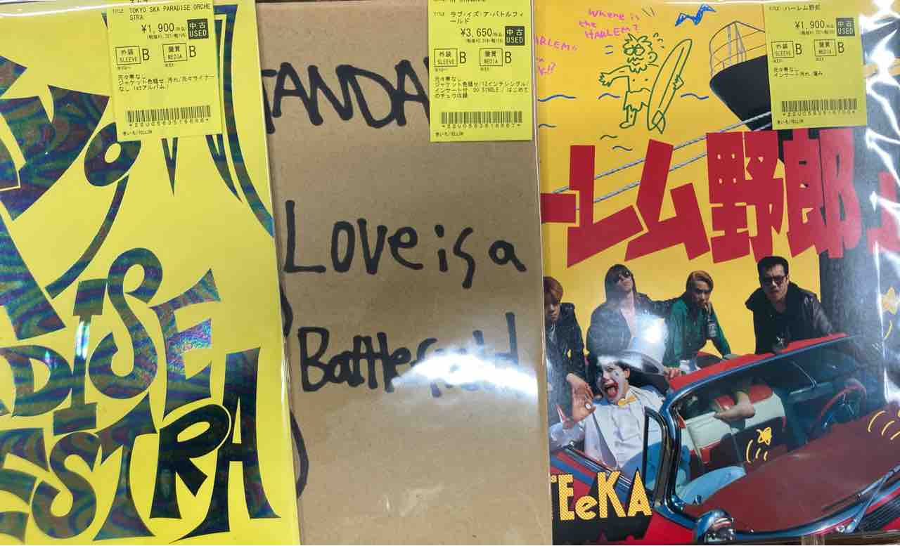 GARAGE PUNK/NEO ROCKABILLY/日本人パンク中心にレコード入荷