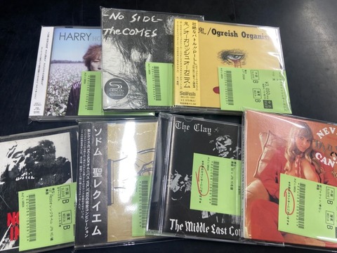 貴重タイトル多数！国内バンドを中心に中古CDが入荷