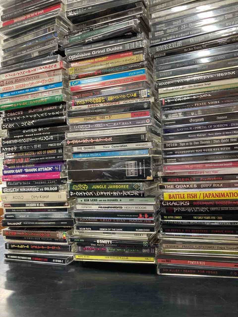 洋楽CD（67枚）まとめ売り（全て帯付国内盤） 国内HC/PSYCHOBILLY/GARAGE/BLACKなどの中古CDが大量入荷